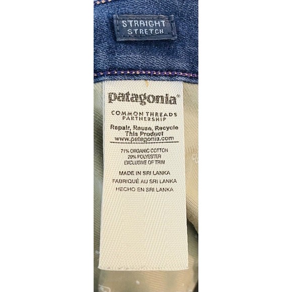 Patagonia Men's Straight Jeans - Dark Blue - Picture 8 of 9